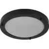 Image de OSRAM BATHROOM CLASSIC ROUND Plafonnier de salle de bains 280mm, noir, culot E27, peut être équipé d'une ampoule intelligente, finition de qualité, forme cylindrique, indice de protection IP44