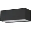 Image de Osram Luminaire Extérieur Endura Style Idri Wall, 12,5w, 700lm, Applique Murale, Gris Foncé, Classe De Protection Ip65, Température De Couleur 3000k, Ton Blanc Chaud