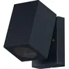 Image de OSRAM ENDURA Classic Cube ADJ WALL Applique murale d'extérieur, noir, culot GU10 (max 35W), peut être équipée d'une ampoule simple ou intelligente, tête de lampe orientable, classe de protection IP44