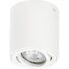 Image de OSRAM Spot Surface Round Spot à monter au plafond,blanc, avec culot GU10, peut être équipé d'une ampoule simple ou intelligente, angle de rayonnement flexible, classe de protection IP20, boîtier de haute qualité