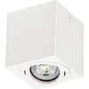 Image de OSRAM Spot Surface Square Spot à monter au plafond, blanc, avec culot GU10, peut être équipé d'une ampoule simple ou intelligente, angle de rayonnement flexible, classe de protection IP20, boîtier de haute qualité