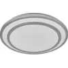 Image de OSRAM ORBIS BERLIN Plafonnier LED 490mm, argent, 36W, 4150lm, couleur de lumière blanc chaud, répartition très homogène de la lumière, longue durée de vie, module LED fixe, rond, classe de protection IP20, 3000K