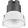 Image de OSRAM SPOT TWIST downlight encastré, blanc, 10W, 800lm, 840 WT, 93mm de diamètre, couleur de lumière blanc froid, jusqu'à 90% d'économie d'énergie par rapport aux downlights halogènes, montage facile, 4000K
