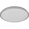 Image de OSRAM ORBIS DUBLIN Plafonnier LED 390mm, argenté, 24W, 2700lm, couleur de lumière blanc chaud, répartition très homogène de la lumière, longue durée de vie, module LED fixe, rond, classe de protection IP20, 3000K