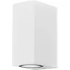 Image de OSRAM ENDURA Classic Square Updown Applique murale d'extérieur, blanc, culot GU10 (max 35W), peut être équipée d'une ampoule simple ou intelligente, variante de luminaire down ou up/down, classe de protection IP44