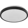Image de OSRAM ORBIS LONDON Plafonnier LED 280mm, noir, 16W, 2000lm, couleur de lumière blanc chaud, répartition très homogène de la lumière, longue durée de vie, module LED fixe, rond, classe de protection IP20, 3000K