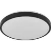 Image de OSRAM ORBIS LONDON Plafonnier LED 480mm, noir, 36W, 4150lm, couleur de lumière blanc chaud, répartition très homogène de la lumière, longue durée de vie, module LED fixe, rond, classe de protection IP20, 3000K