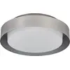 Image de OSRAM ORBIS MADRID plafonnier 290mm, nickel, culot E27, peut être équipé d'une ampoule intelligente, design moderne de haute qualité, boîtier métallique, approprié pour l'intérieur, rond, classe de protection IP20