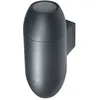 Image de Osram Applique Extérieure Up/down Gu10, Boîtier Ovale En Aluminium Gris Foncé Ral7016, Protection Ip44 & Ik03, Applique Murale Pour Façades Et Entrées