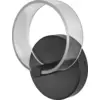 Image de OSRAM DECOR Circle applique, 8W, 370lm, 3000K/4200K/6500K, couleur de lumière au choix blanc chaud, blanc froid, lumière du jour blanc froid, avec Click CCT, non dimmable, IP20, PMMA, noir, LED non interchangeable