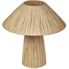 Image de Osram Decor Bamboo Paper Hut Lampe À Poser, E27, Non Gradable, Ip20, Bambou/papier, 400 Mm, Marron