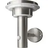 Image de OSRAM ENDURA Style Solar LED Applique murale extérieure noire, capteur de mouvement & de lumière, 3 modes, IP44, design moderne pour jardin & terrasse
