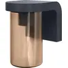 Image de OSRAM Applique extérieure E27 Amber, applique vintage avec boîtier en aluminium gris foncé, protection IP44, antichoc IK03, pour terrasse et balcon