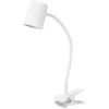 Image de Osram Office Line Lampe À Pince Avec Bras Flexible Et Culot Gu10 En Blanc En Plastique, Protection Ip20, Pour Bureau À Domicile, Télétravail Et Applications Intérieures
