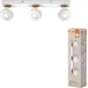 Image de Osram LED Deckenleuchte Decor Spot Pluto Weiß 50cm 3 x 4,8W 1350lm Warmweiß 3000K verstellbar
