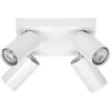 Image de Osram Led Spot Octagon Pl 4 X 3,4w, Gu10, 920lm, Blanc, Température De Couleur 2700k, Ton Blanc Chaud, Design Intemporel, Ampoule Led Remplaçable, Idéal Pour L’intérieur, Cri 90, Têtes Réglables