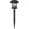 Image de OSRAM SMART+ Outdoor Bluetooth Piquet solaire de jardin Path, avec lumière blanche réglable (3000K-6500K) + lumière colorée, utilisable sans électricité, jusqu'à huit heures d'éclairage, classe de protection IP44, noir