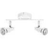 Image de Osram Led Spot Gu10 2 X 3,4w, 460lm, Blanc, Température De Couleur 2700k, Ton Blanc Chaud, Design Intemporel, Ampoule Led Remplaçable, Idéal Pour L’intérieur, Cri 90, Têtes Réglables