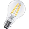 Image de Ampoule LED OSRAM SMART+ MATTER, forme classique, à intensité variable, type A, verre transparent, 6 W, 806 lm, 2700 K, compatible Matter, compatible avec les assistants vocaux, à intensité variable