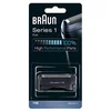 Image de Braun Cassette De Rechange Pour Rasoir Electrique ORIGINALE, Pièce De Remplacement Facile Pour Un Rasage Efficace, Compatible Avec Series 1, Noire, 11B en occasion ou reconditionné