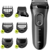Image de Braun Series 3 3000BT shave & style nat en droog baardtrimmer grijs