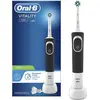 Image de Oral-B CrossAction Brosse à dents électrique Vitality D100 Rechargeable, Pour adultes, Autonomie 2 min, Nombre de têtes de brosse incluses 1, Noir