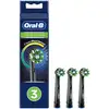 Image de Oral-b Crossaction 80339540 Tête De Brosses 3 Pièce(s) Noir