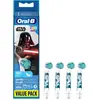 Image de Braun Oral-B EB 10-4K Kids Star Wars Lot de 4 brosses à dents adaptables
