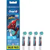 Image de Braun Eb10-4ffs Sw Spiderman Remplacement de la brosse à dents électrique 4 unités Transparent Transparent One Size