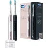 Image de Oral-B Pulsonic Slim Luxe 4900 Two sonic toothbrushes Black Pink