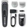 Image de Braun Body Groomer 5 BG5340 Tondeuse Pour Le Corps, Avec Sabot Pour Zones Sensibles, Gris/Blanc - Neuf