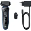 Image de Braun | Rasoir | 51-B1000s | Autonomie (max) 50 min | Wet & Dry | Noir/Bleu
