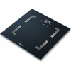 Image de Pèse-personne avec analyse de composition corporelle BEURER, jusqu'à 180 kg, écran LCD, 8 mémoires, BMR+AMR, IMC, BT, Wi-Fi, noir