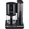 Image de Bosch TKA 8013 Cafetière filtre, plastique, 1160 watts, volume de remplissage 1,25, verseuse en verre, 15 tasses, choix de l'arôme, arrêt automatique, fonction détartrage