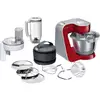 Image de Bosch - Haushalt Mum58720 Robot De Cuisine 1000 W Rouge Foncé, Argent (mat)