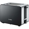 Image de Bosch TAT7203 Grille-pain 2 tranche(s) 1050 W noir inox