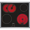 Image de Siemens   Plaque Vitrocéramique 60cm   4 Foyers   Puissance 7500w   Et645hn17e   Commande Tactile   Céramique Intégrée