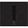 Image de Siemens Table de cuisson à induction avec hotte aspirante, autarcique EH611BE15E IQ300