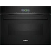 Image de Siemens iQ700, Four compact à encastrer, 60 x 45 cm, noir, inox, CB734G1B1