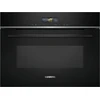 Image de Siemens iQ700, Micro-ondes encastrable, 60 x 45 cm, Noir, Acier inoxydable, CE732GXB1
