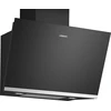 Image de Siemens iQ500 LC81KAN60 hotte Montée au mur Noir, Acier inoxydable 432 m³/h