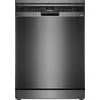 Image de Siemens iQ300, Lave-vaisselle pose libre, 60 cm, Acier noir brossé avec revêtement anti-traces de doigts, SN23EC03ME