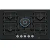 Image de Siemens iQ700, Plaque de cuisson à gaz, 75 cm, Verre trempé, Noir, ER7A6RH40