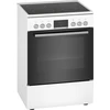 Image de Cuisinière vitrocéramique a 66l 4 feux blanc - Bosch - HKR39C220 -