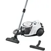 Image de Aspirateur sans sac 550w 72db blanc/noir - Bosch - BGS41K332 - série6