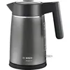Image de Bosch TWK5P475. Capacité du réservoir d'eau : 1,7 l. Puissance : 2400 W. Couleur du produit : gris, Matériau du boîtier : acier inoxydable, Indicateur de niveau d'eau. Sans fil. Filtration (TWK5P475)