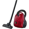 Image de Aspirateur traîneau BOSCH BGLS2RD1 600 W avec filtre anti-allergène, rouge
