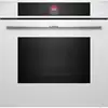 Image de Four encastrable Bosch Série 8 HBG7741W1 71 L Pyrolyse Hydrolyse Écran TFT Blanc - Neuf