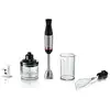 Image de MIXEUR MULTIFONCTIONS 1000W PIED INOX MINI HACHOIR FOUET GOBELET NOIR I BOSCH - MSM6M622 - Neuf