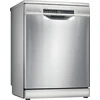 Image de Bosch Série 4 SMS4EKI06E, Pose libre, Taille standard (60 cm), Acier inoxydable, Noir, Acier inoxydable, Touches, LCD